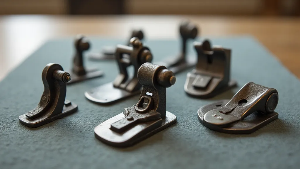 Collection of vintage sewing machine feet