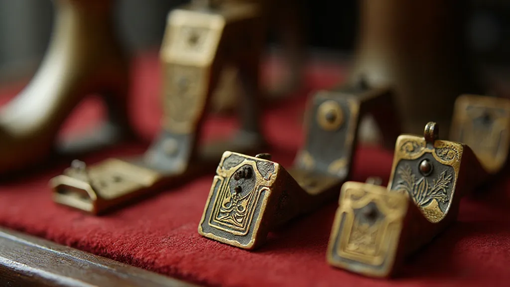 Collection of Art Deco sewing machine feet