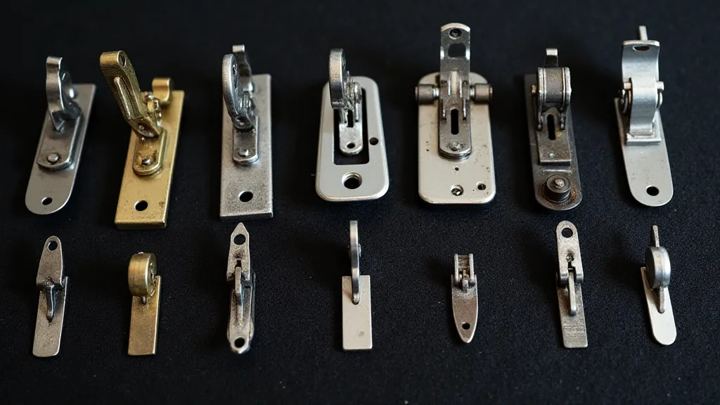 Collection of vintage sewing machine feet