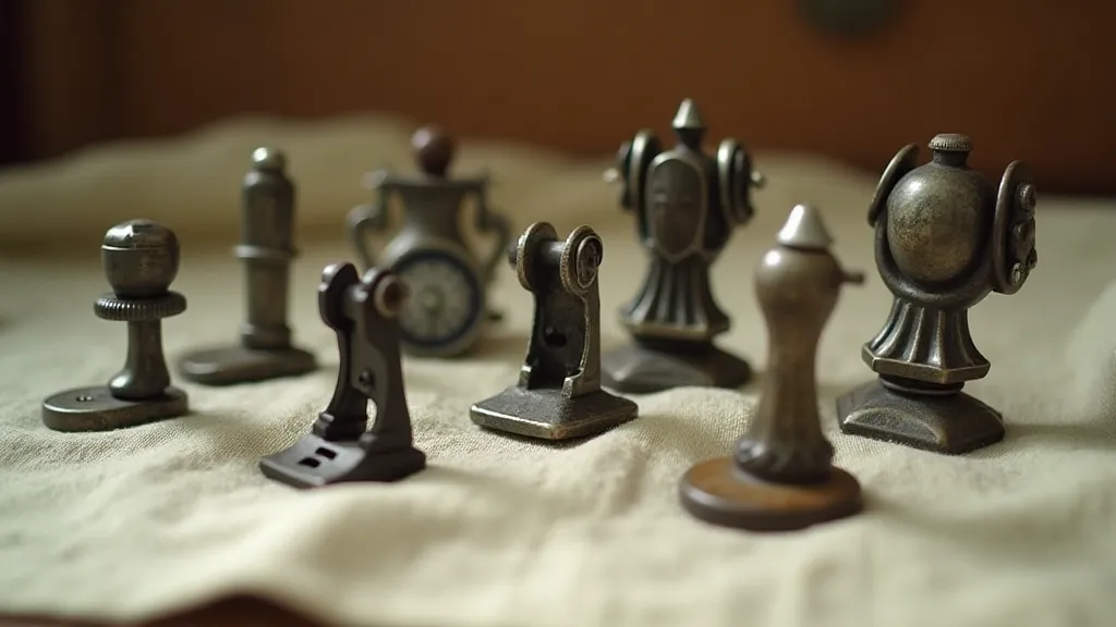 Collection of Vintage Sewing Machine Feet