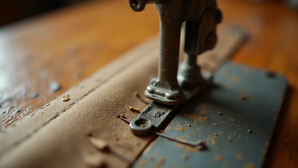 Vintage Foot Stitching